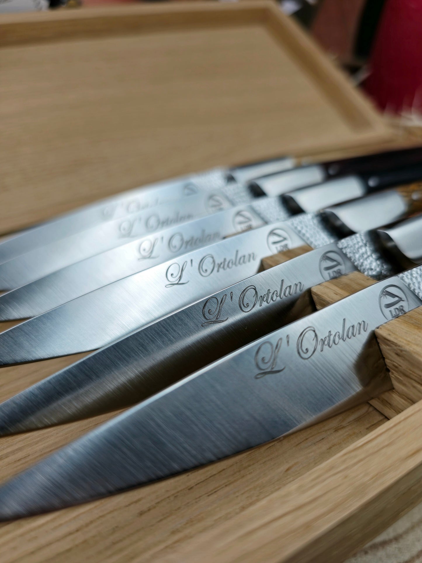 Coffret 6 couteaux de table