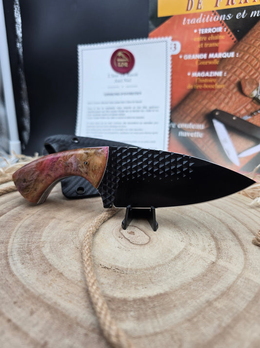 Utilitaire acier au carbone + étui kydex