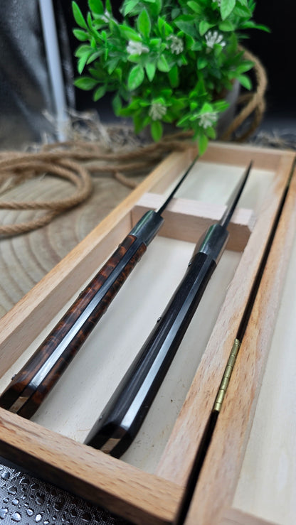 Coffret 2 couteaux l'Ortolan